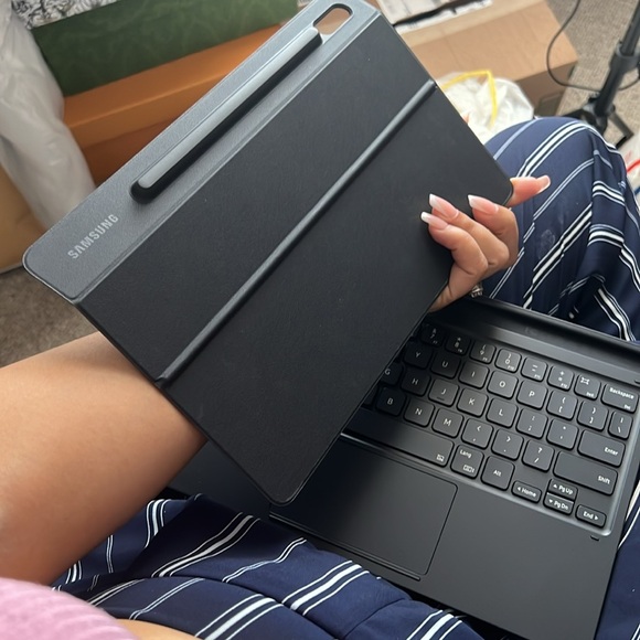 Keyboard for tablet Samsung book cover keyboard for Samsung galaxy tab s7+s7plus - Picture 3 of 3